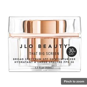 New JLO beauty the big screen moisturizer sunscreen